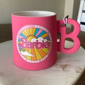 🎀BARBIE 21oz Groovy Vibes/Best Beach Day Everyday Pink Ceramic matte finish Mug